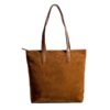 10 large suede tote bag