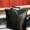 tote_svart_large_bank totebag stor svart